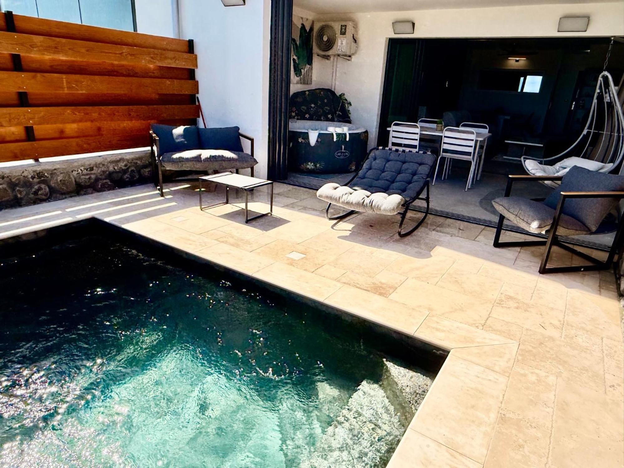 Ferienwohnung Le Reve Bleu Grand Anse Petite Île Exterior foto